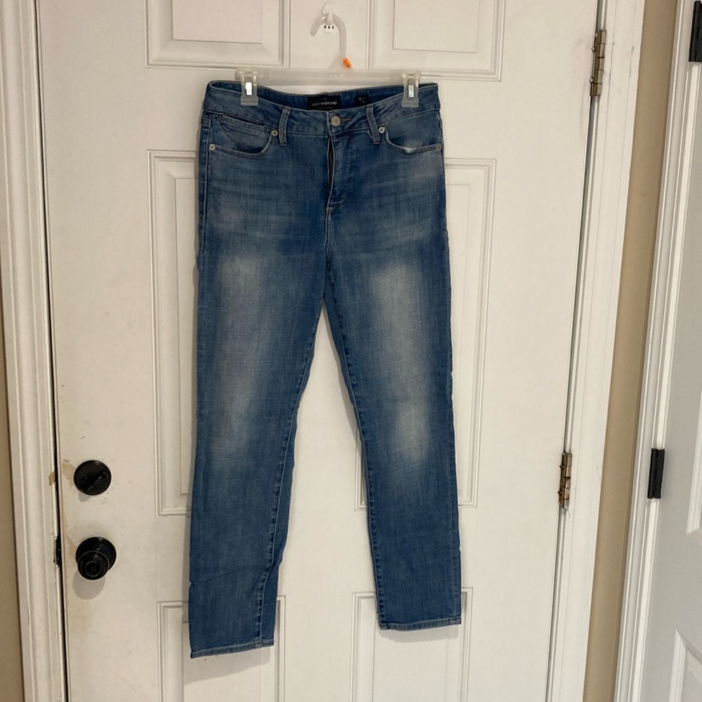 Women’s lucky brand jeans, skinny fit size 8/29 denim